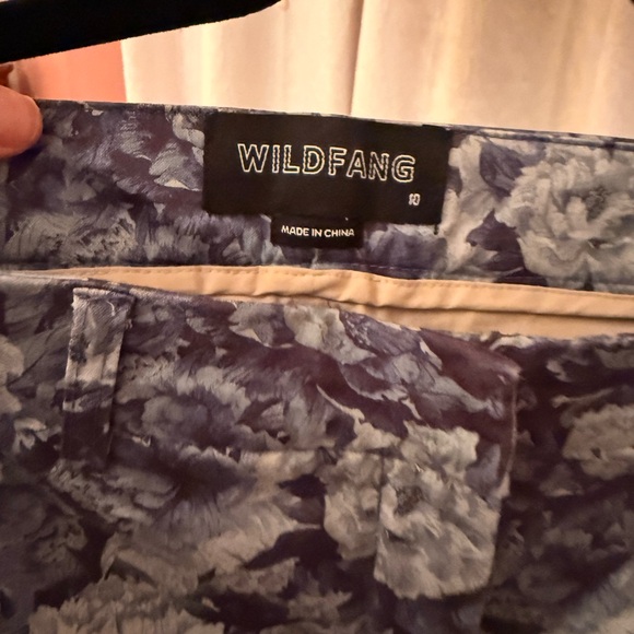 Wildfang Blue and White Floral Blazer and pants - Picture 7 of 7